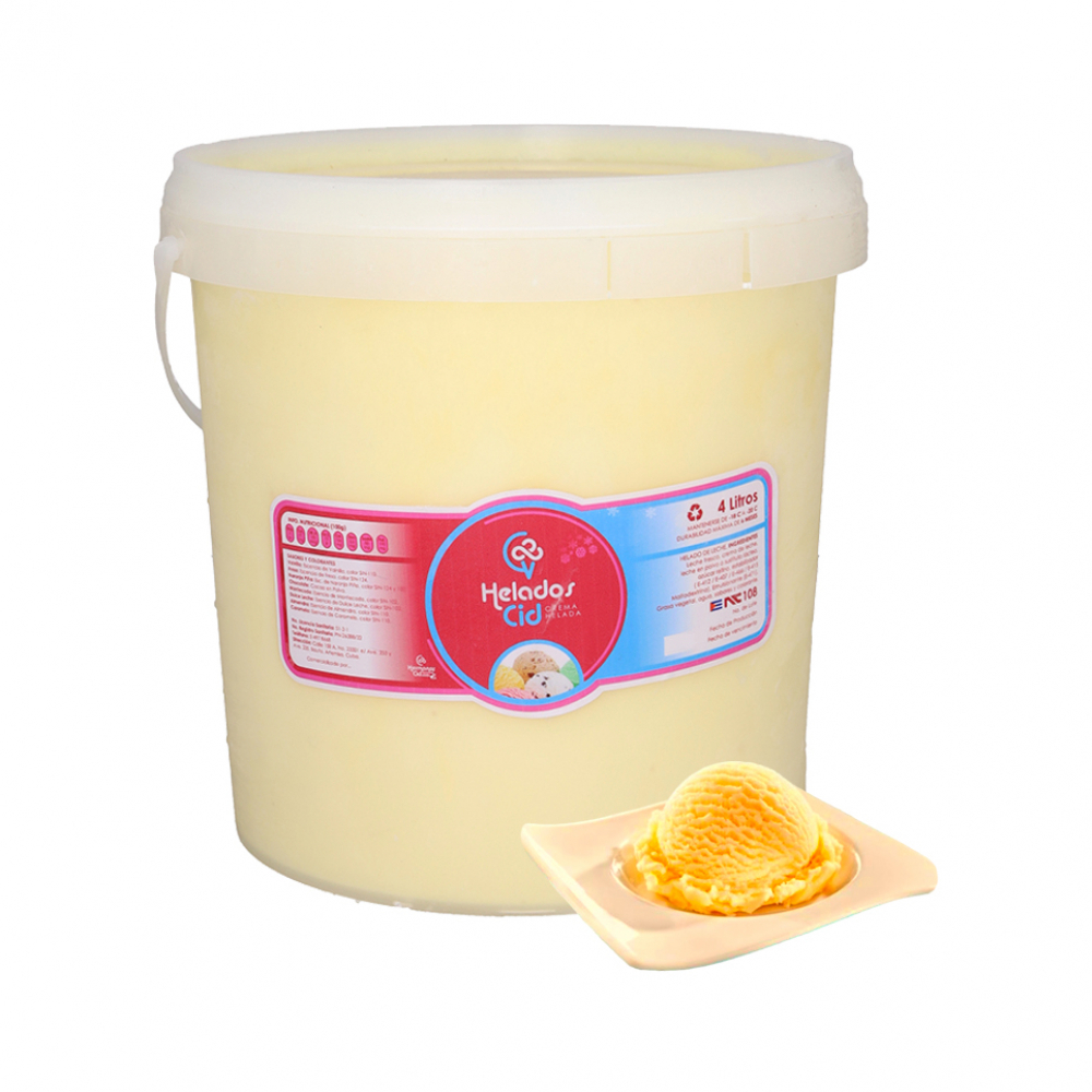 Helado sabor mantecado CID (4 L) - Miniatura 2