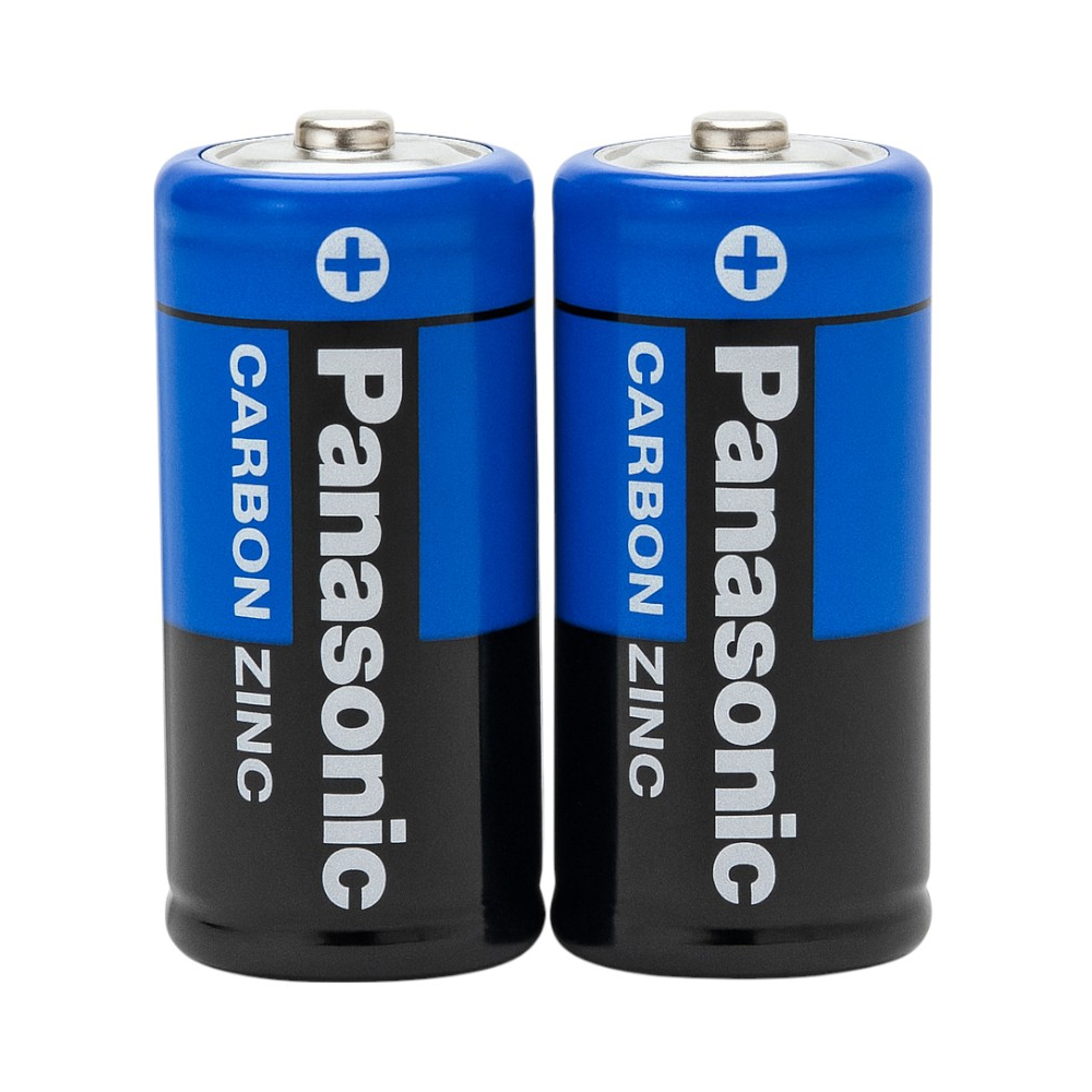 Paquete de dos baterías tipo C 1.5 V Panasonic - Miniatura 2
