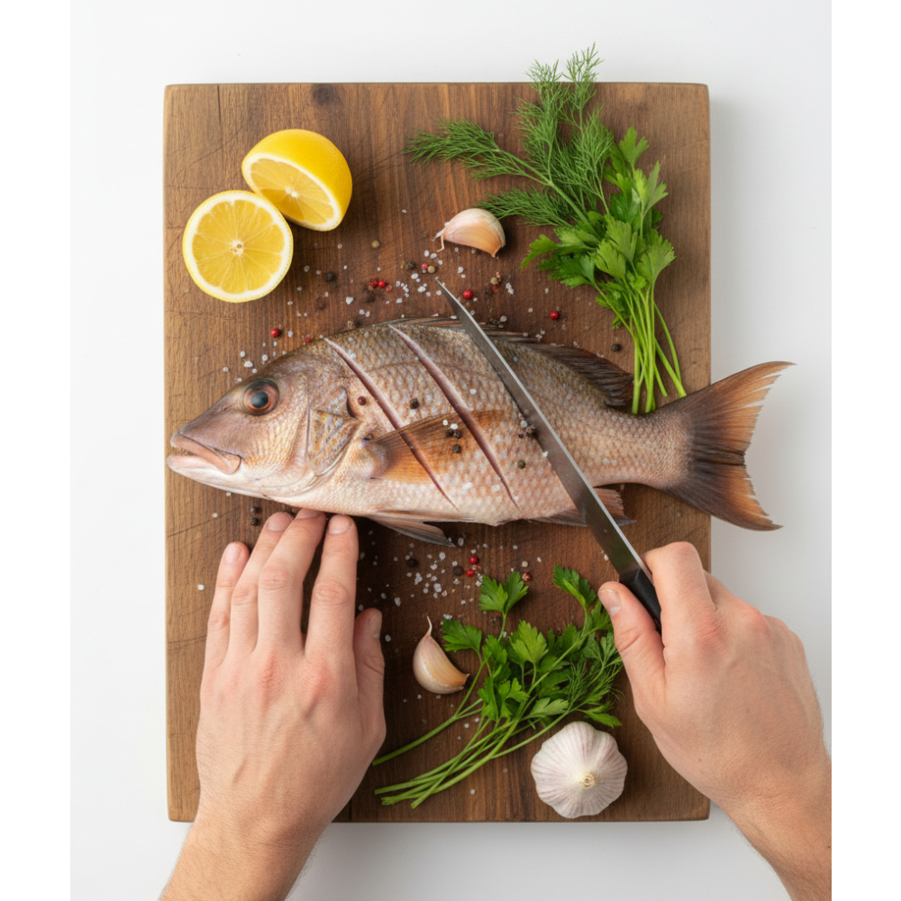 Pescado entero pez perro Peco (1.81 kg / 4 lb) - Miniatura 4