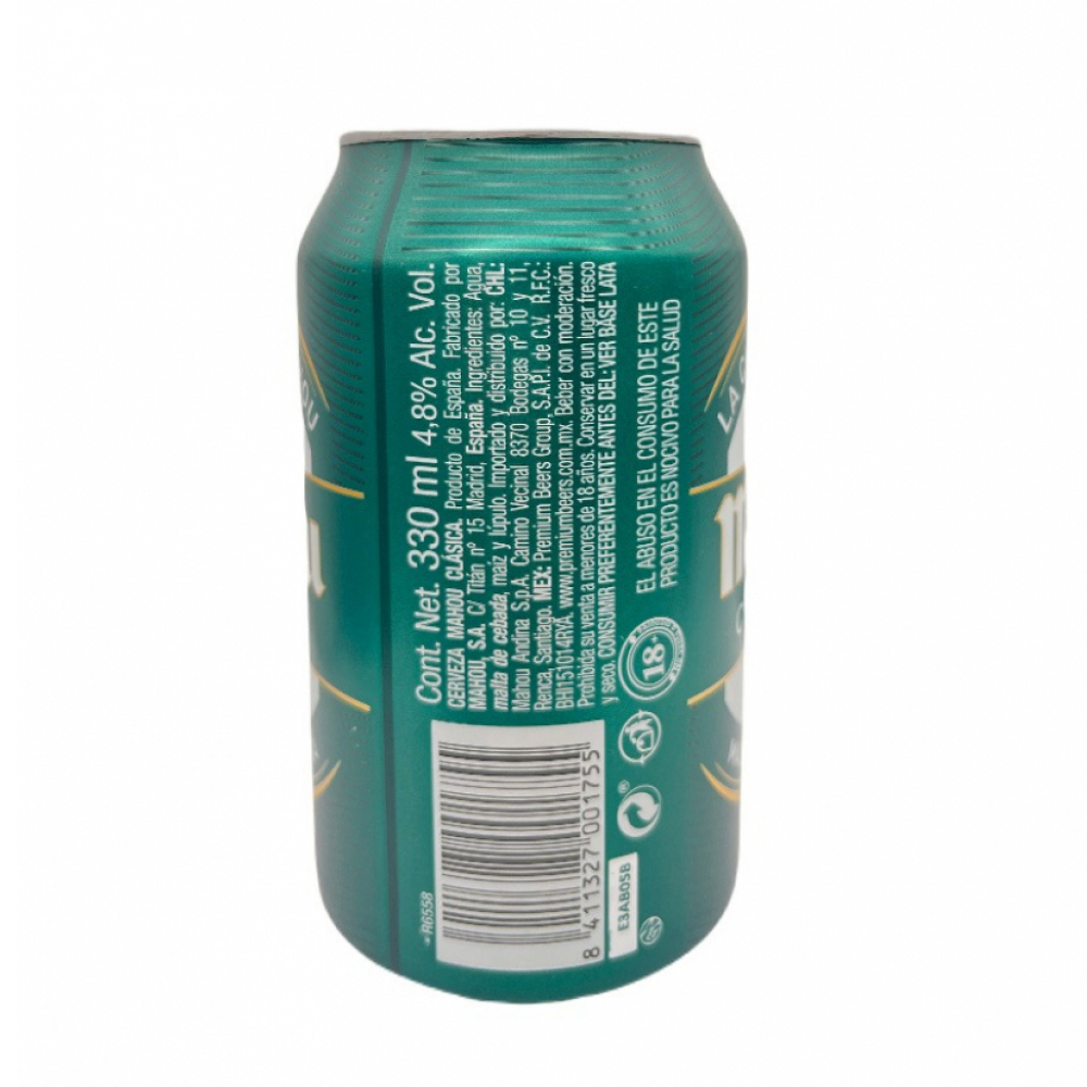 Cerveza clásica Mahou (330 ml) - Miniatura 2