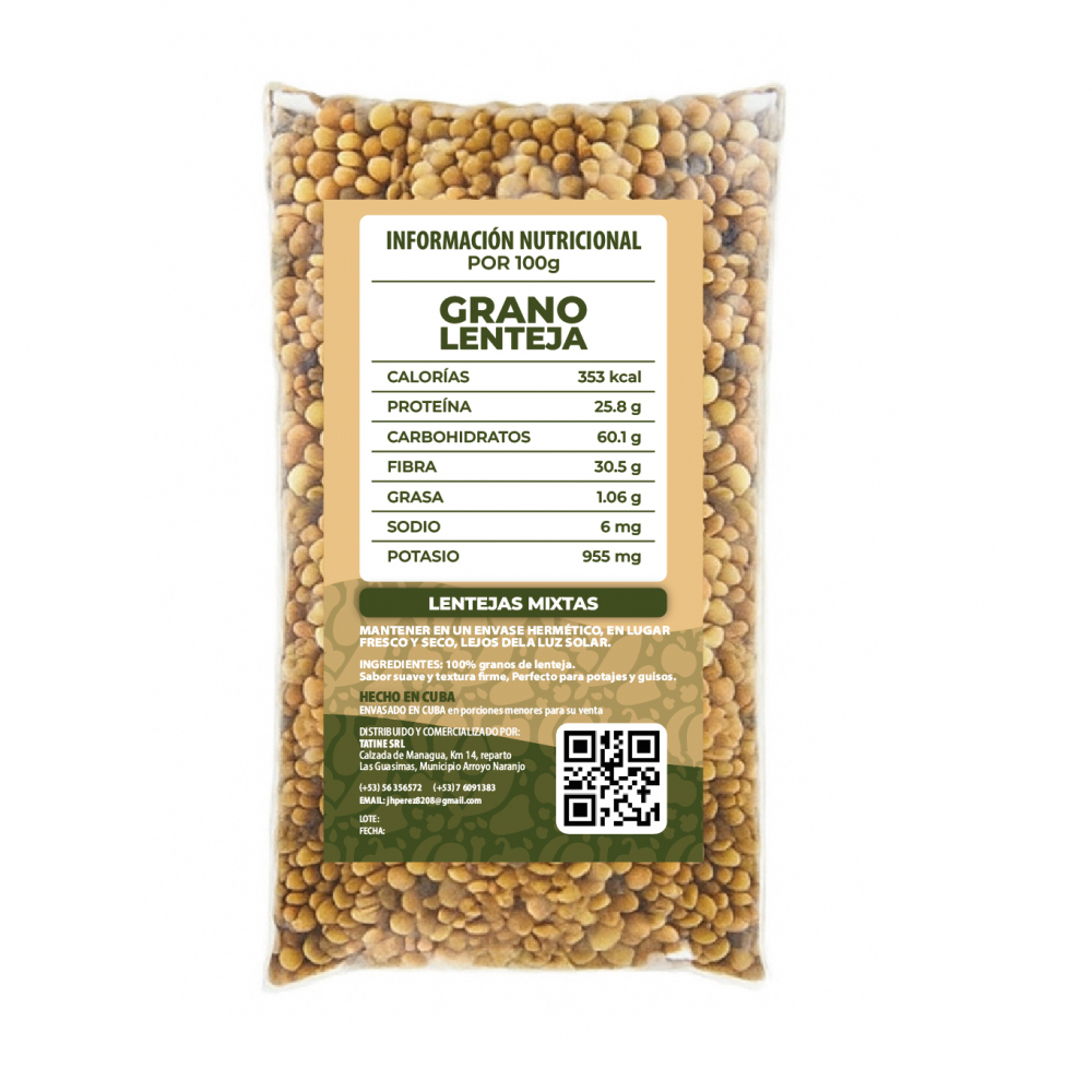 Lentejas Campo Vivo (500 g / 1.1 lb) - Miniatura 2