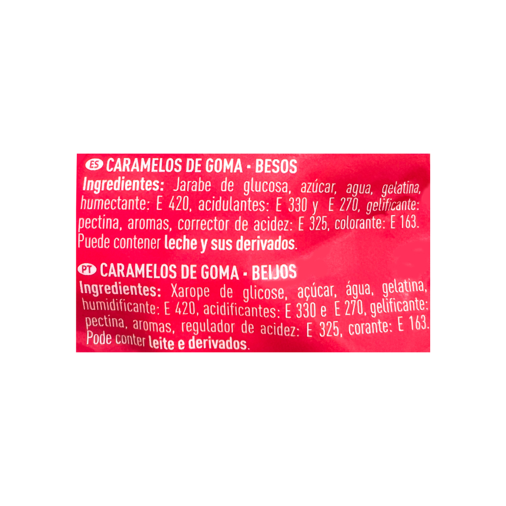 Gomitas besos de fresa El Corte Inglés (200 g / 7.05) - Miniatura 3