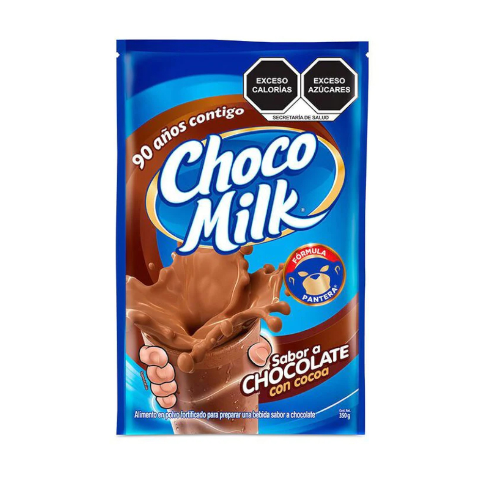 Alimento en polvo para preparar bebida sabor a chocolate reducido en azúcar Choco Milk (350 g / 12.34 oz) - Miniatura 2