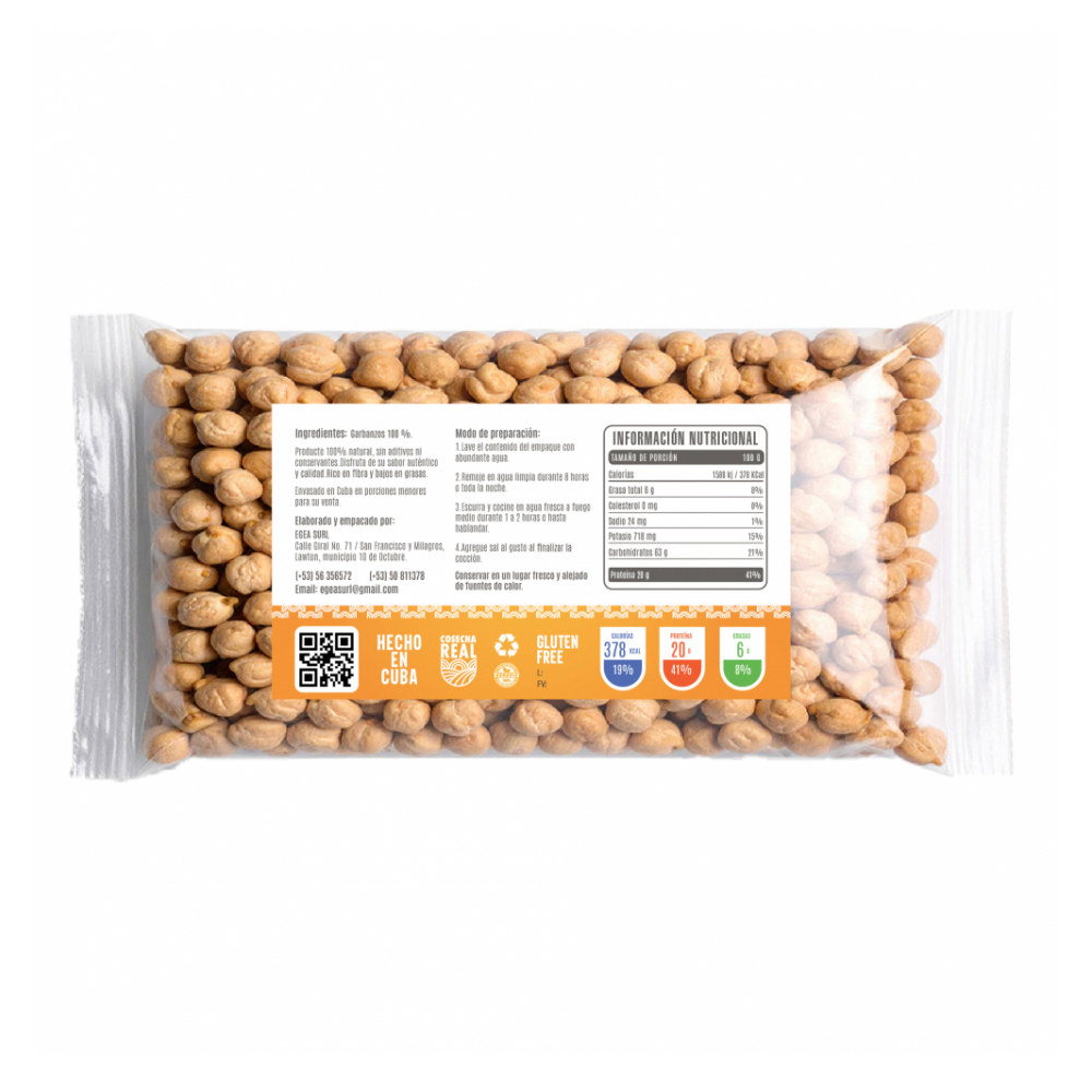 Garbanzos Cosecha Real (4 x 500 g / 1.1 lb) - Miniatura 3