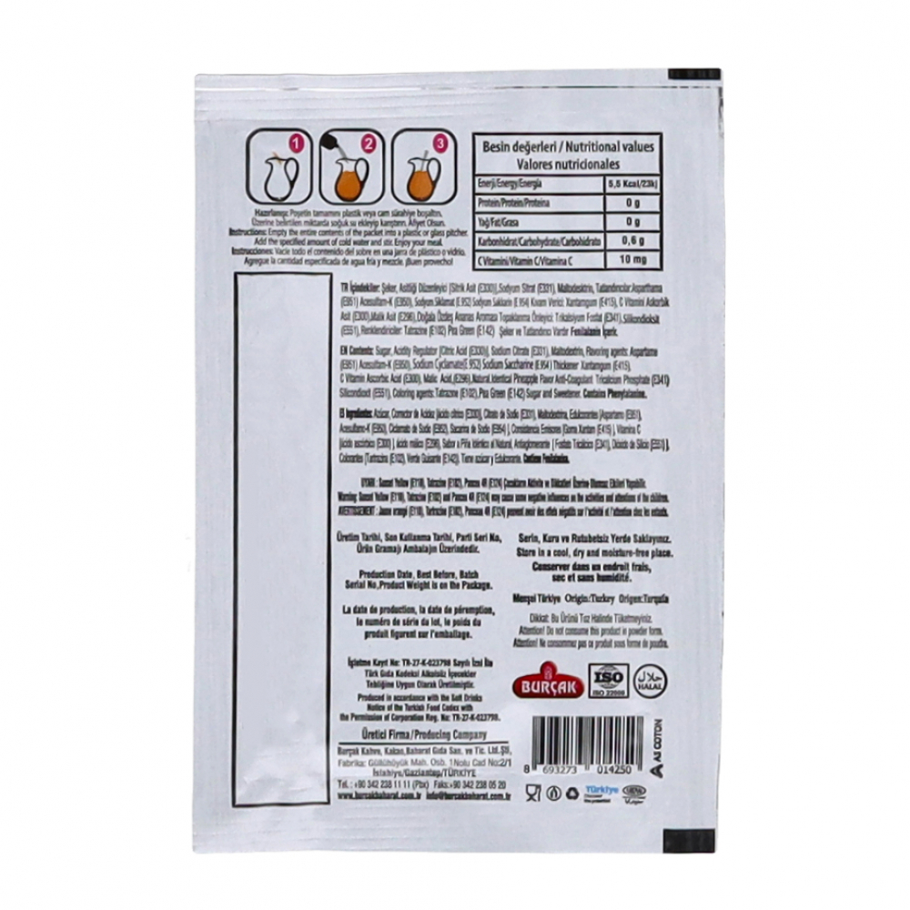 Refresco instantáneo sabor piña Fruit Dance (10 g) - Miniatura 2