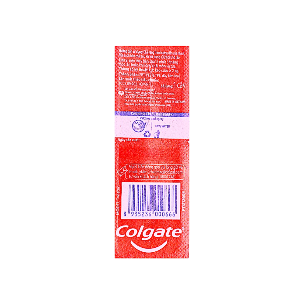 Cepillo de dientes de cerdas suaves Slimsoft Gumcare Colgate - Miniatura 3