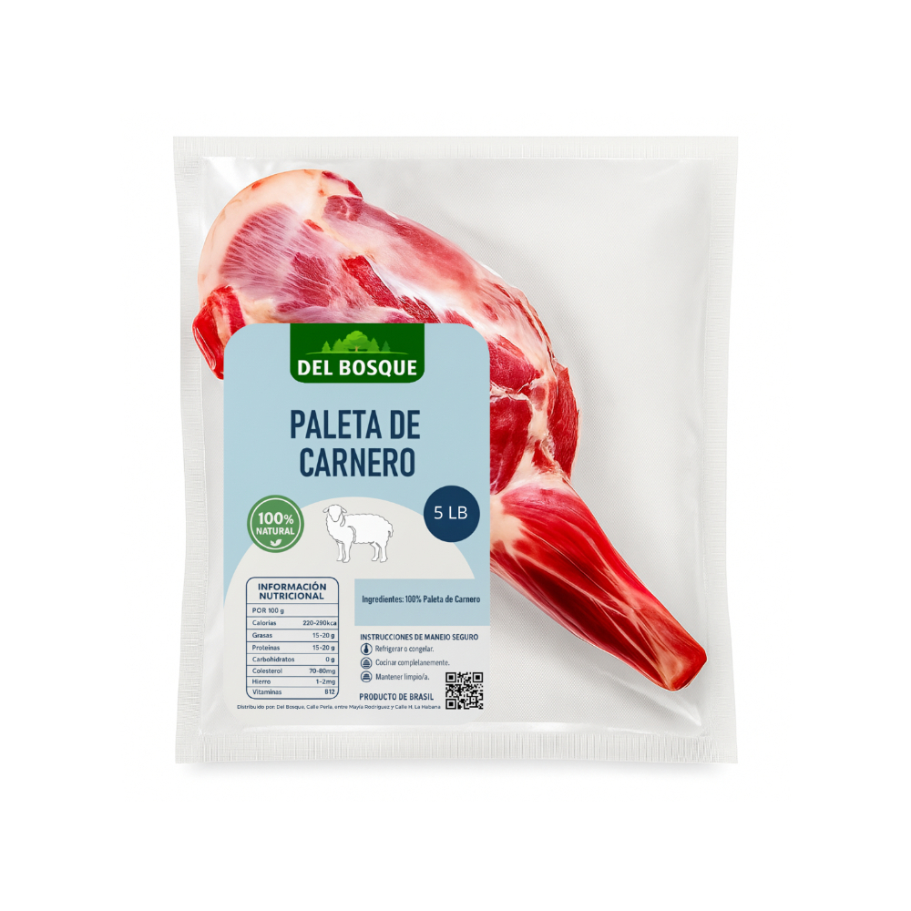 Paleta de carnero Del Bosque (2.26 kg / 5 lb) - Miniatura 2