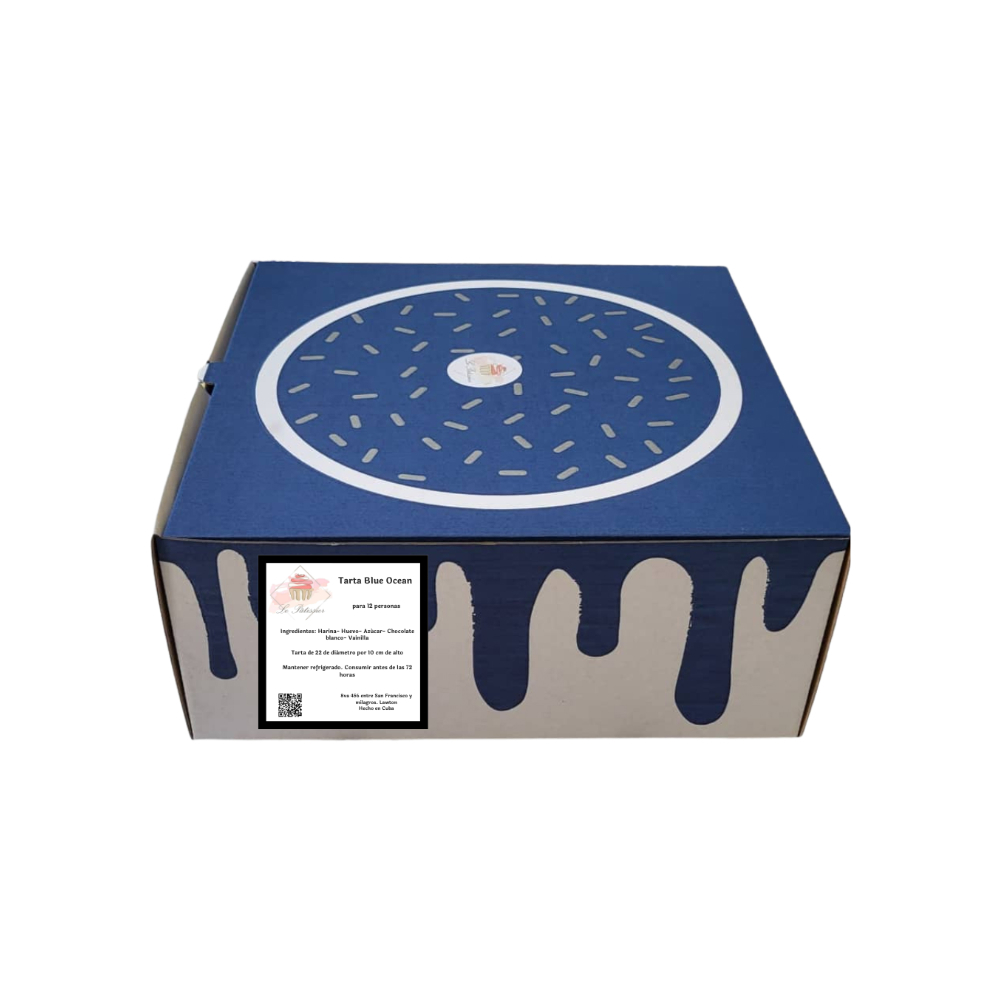 Tarta Blue Ocean Le Patissier (12 personas) - Miniatura 3
