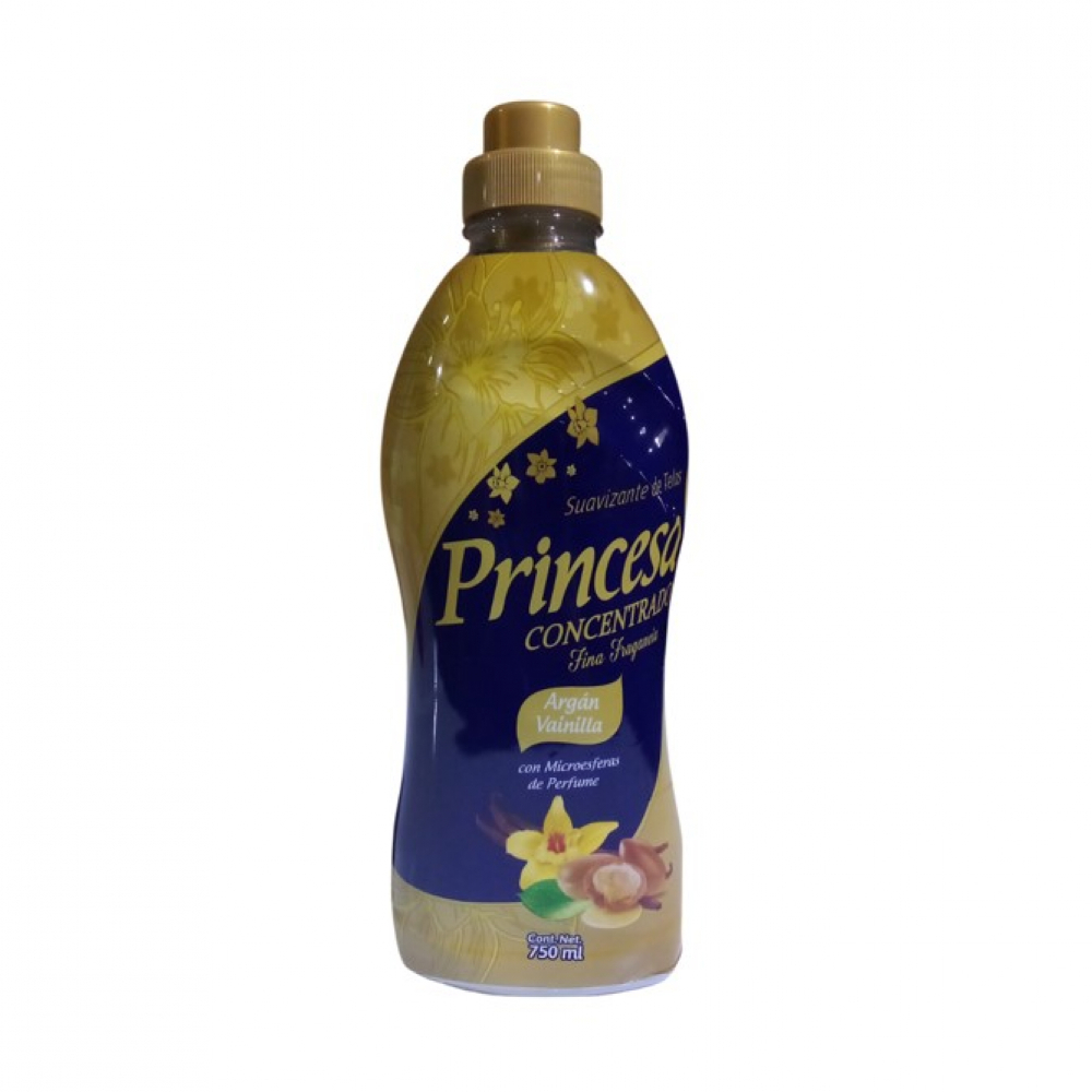 Suavizante de telas argán vainilla Princesa (750 ml) - Miniatura 4