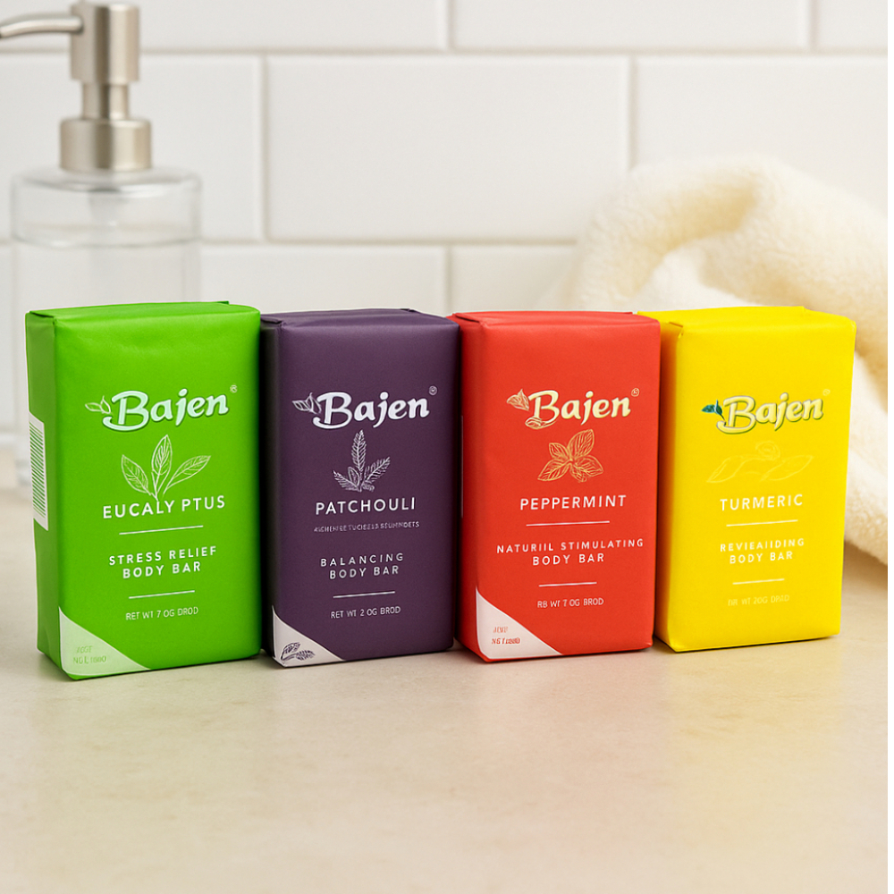 Jabón de tocador especial manteca de karité Bajen (12 x 200 g / 7.05 oz) - Miniatura 3