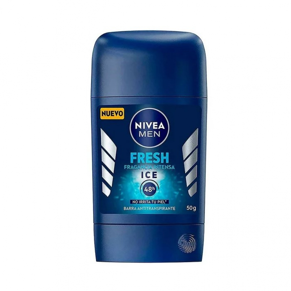 Desodorante en barra antitranspirante Nivea Men Fresh Ice (50 g / 1.76 oz) - Miniatura 2