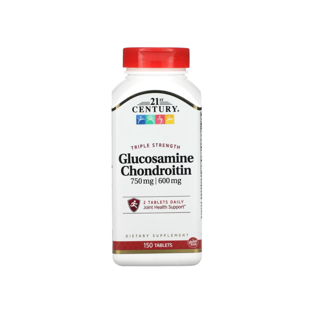 Triple potencia. Glucosamina 750 mg + condroitina 600 mg 21st Century (150 tabletas) - Miniatura 3