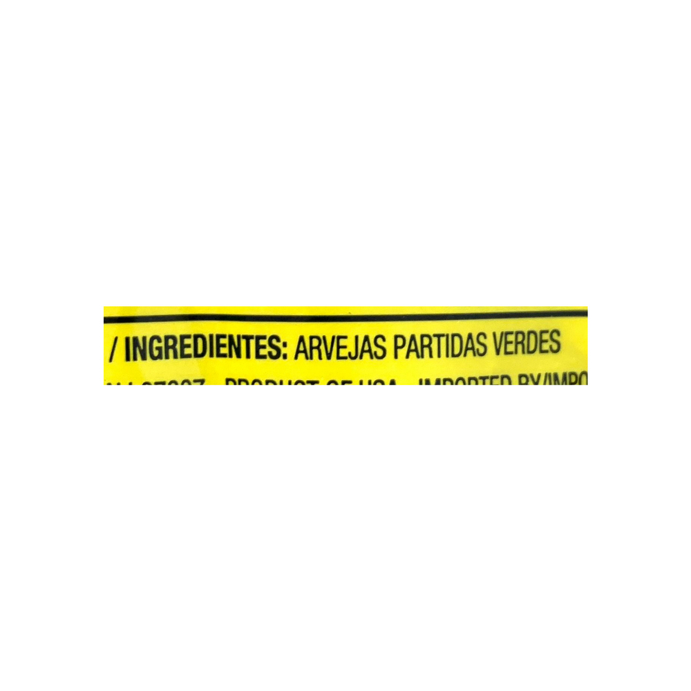 Arvejas partidas verdes - chícharos - Goya (397 g / 14 oz) - Miniatura 4