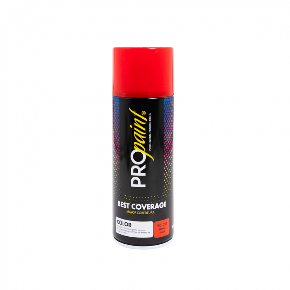 Pintura en aerosol color naranja Pro Paint (400 ml) - Miniatura 3