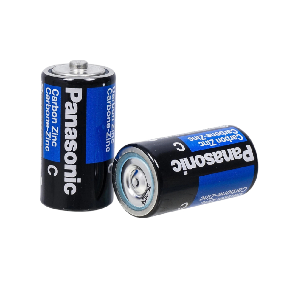 Paquete de dos baterías tipo C 1.5 V Panasonic - Miniatura 3