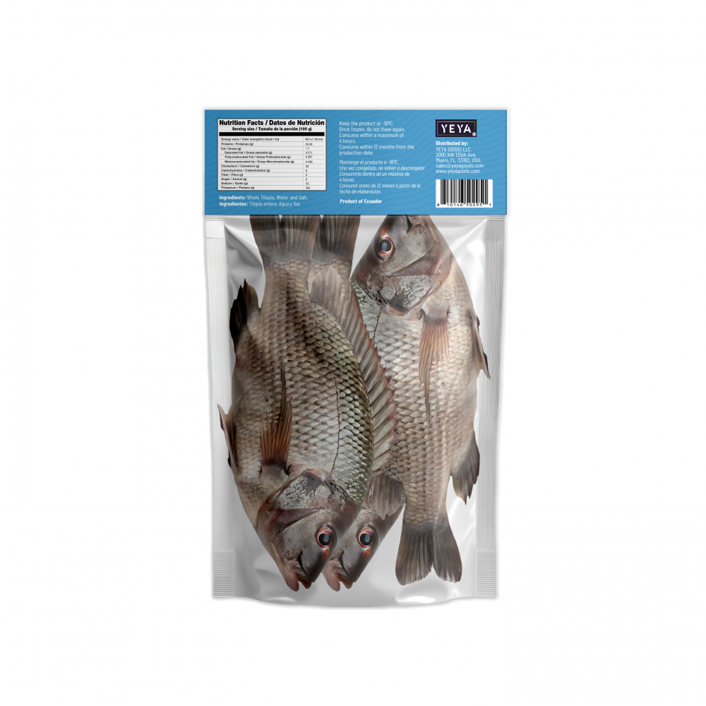 Tilapia entera YEYA (907 g / 2 lb) - Miniatura 2