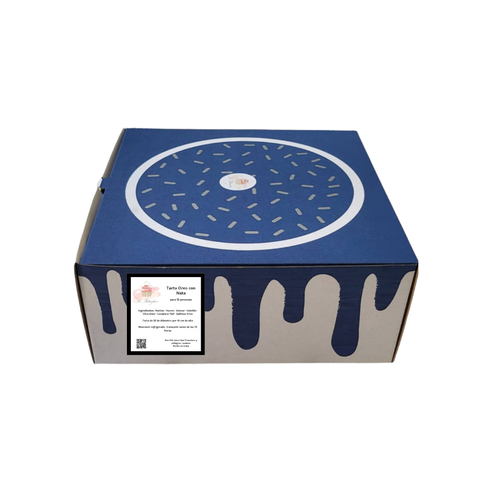 Tarta Oreo con nata Le Patissier (12 personas) - Miniatura 3