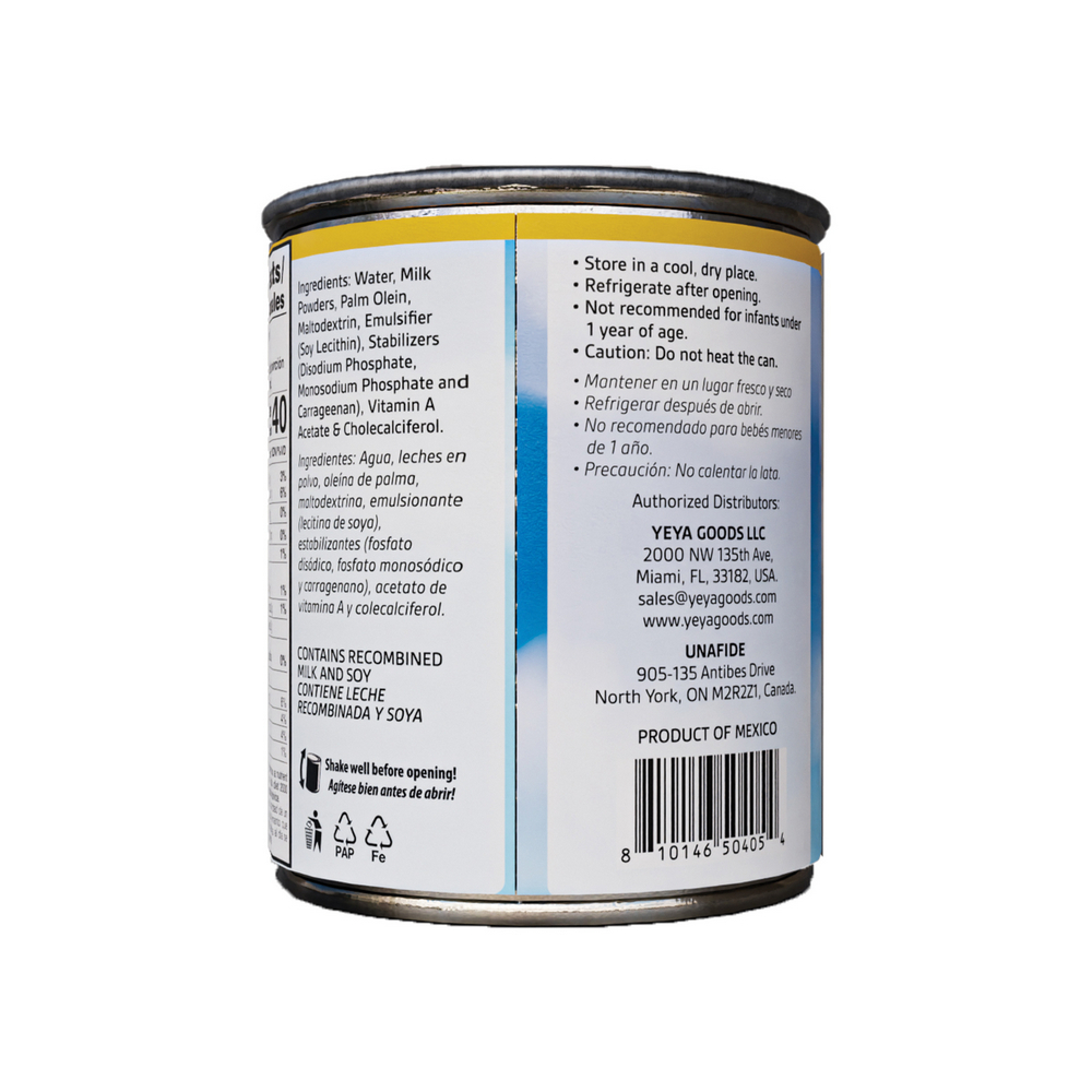 Leche evaporada rellenada YEYA (378 g / 13.3 oz) - Miniatura 2