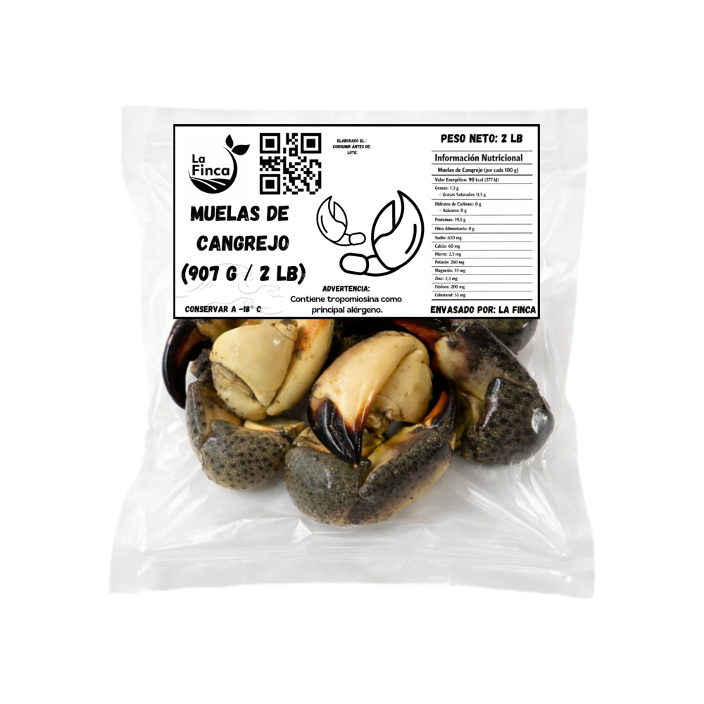 Muelas de cangrejo La Finca (907 g / 2 lb) - Miniatura 2