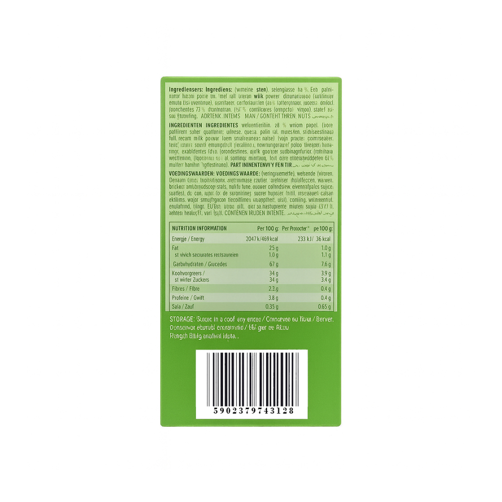 Galletas con chip de chocolate y avellanas Bergen (130 g / 4.58 oz) - Miniatura 2