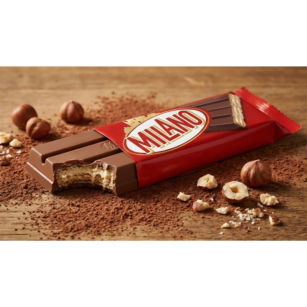 Barra de sorbeto recubierta de crema de cacao Milano (60 g / 2.12 oz) - Miniatura 4