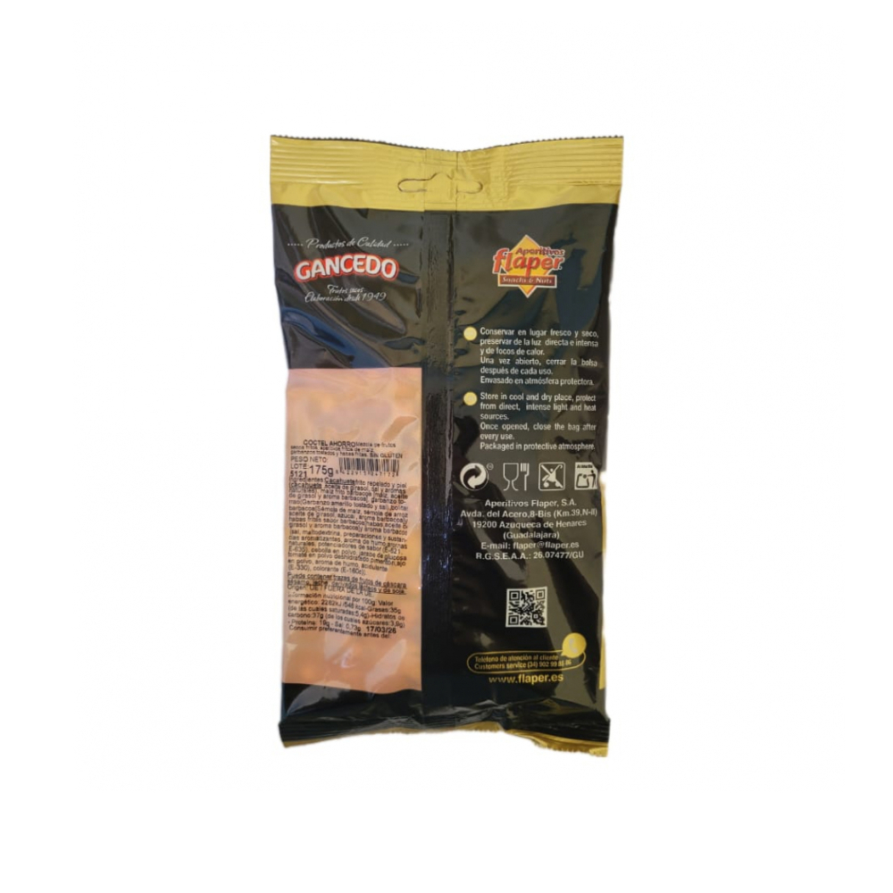 Cereal de avena integral sabor miel con almendras Quaker (35 g / 1.23 oz) + Frutos secos selectos Gancedo (175 g / 6.17 oz) - Miniatura 3