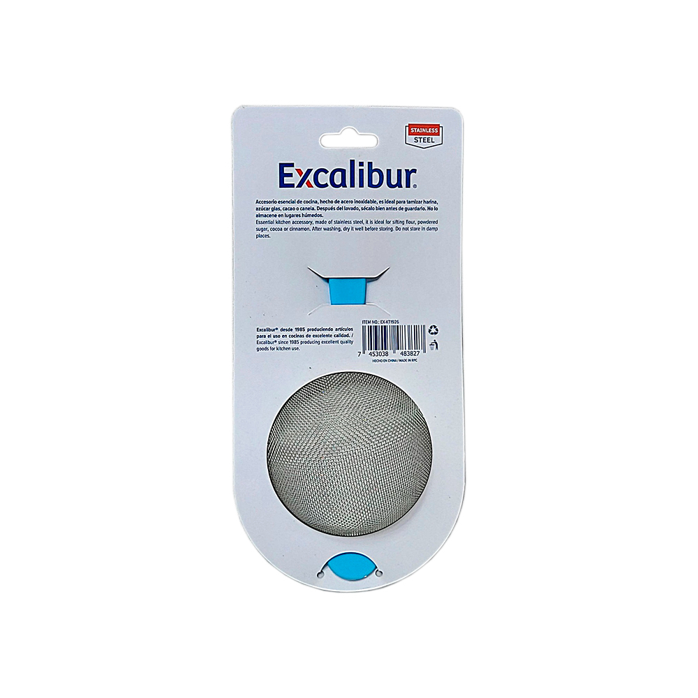 Coladores para tamizar alimentos y bebidas Excalibur (3 x 8 cm) - Miniatura 3