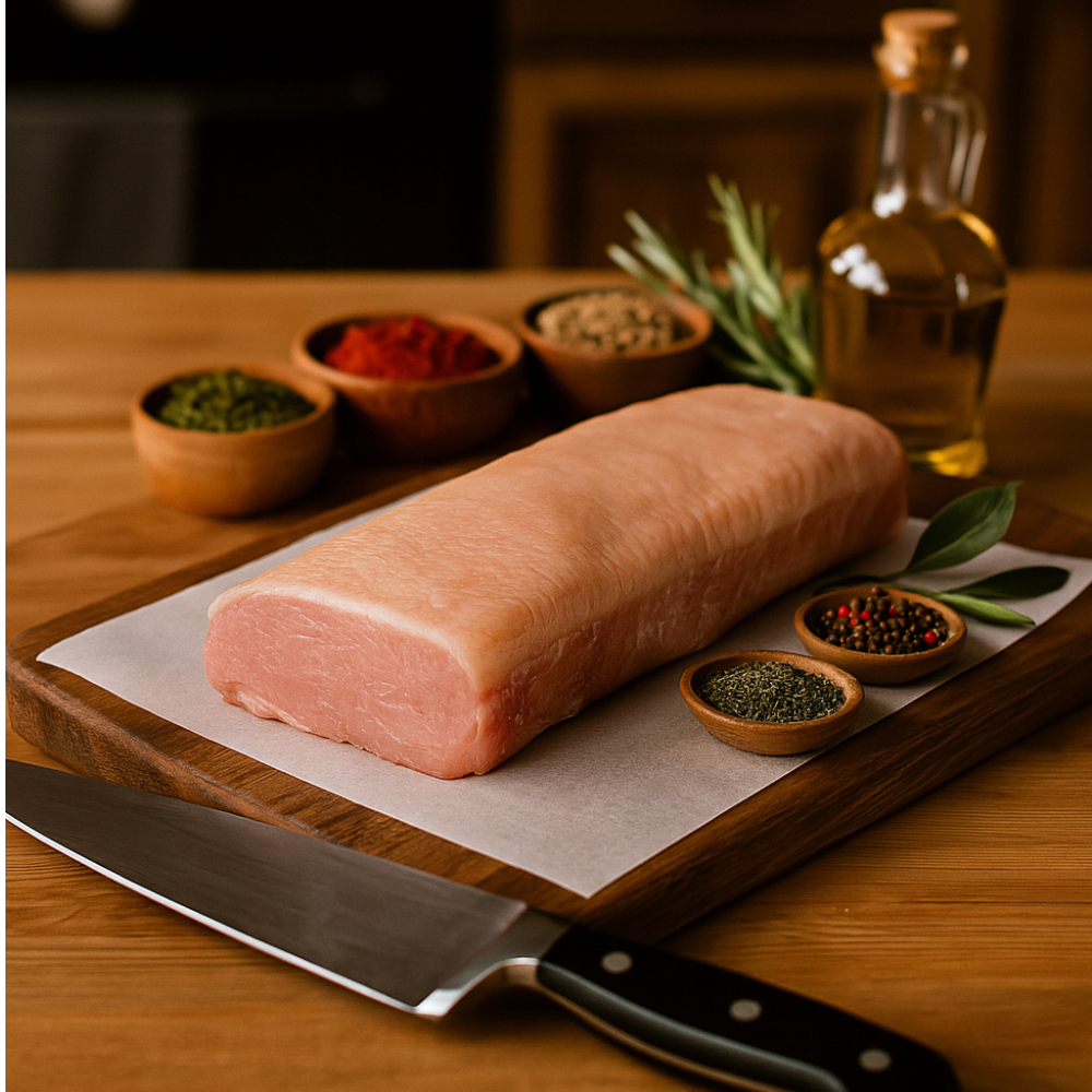 Lomo de cerdo con piel y hueso Peco (1 kg / 2.2 lb) - Miniatura 4