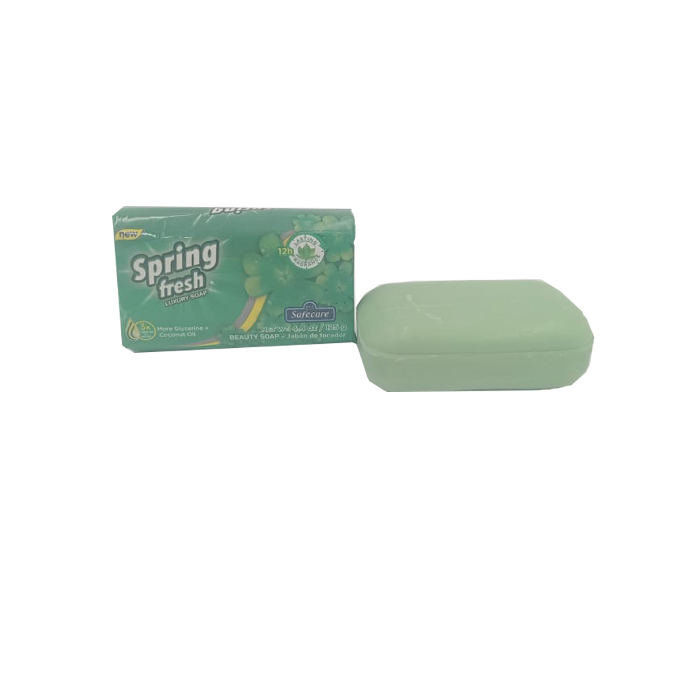 Jabón de tocador primavera fresca Safecare (125 g / 4.4 oz) - Miniatura 2