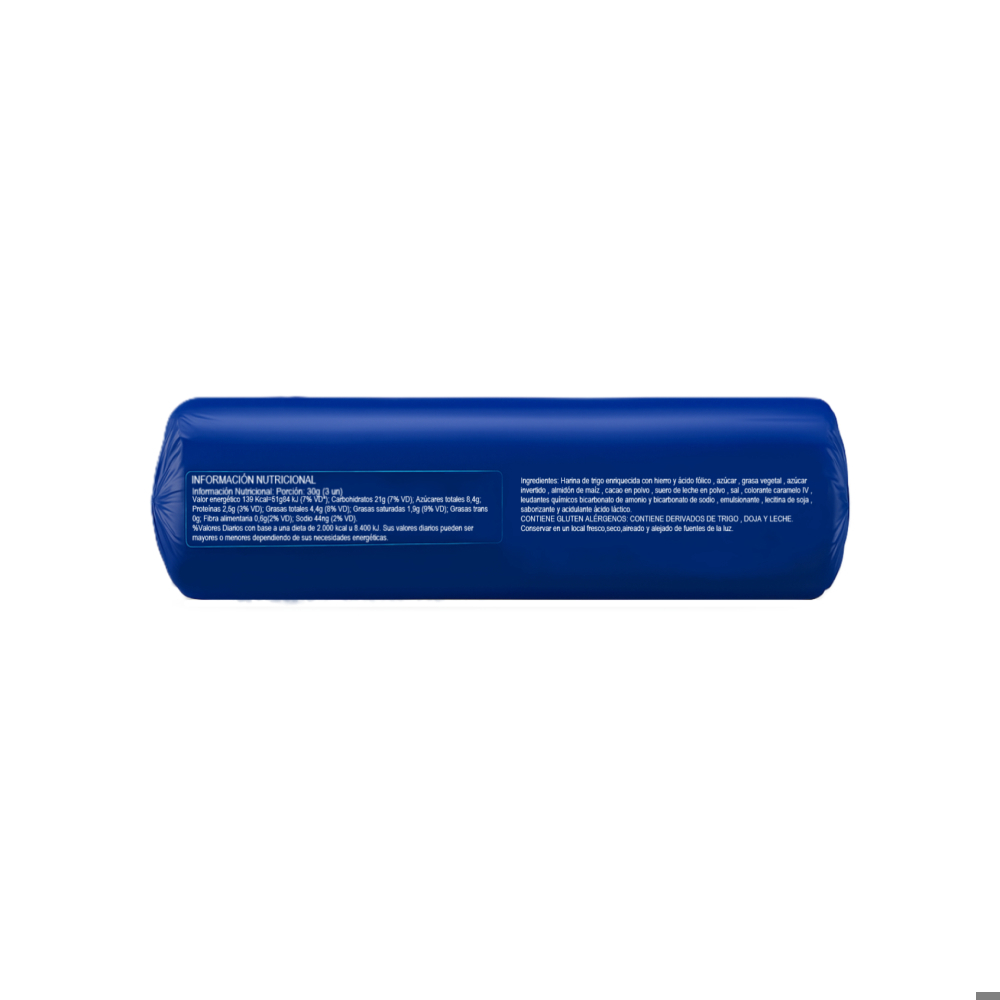 Galletas de chocolate rellenas con crema de vainilla Fofinho Ki-kakao (110 g / 3.9 oz) - Miniatura 3