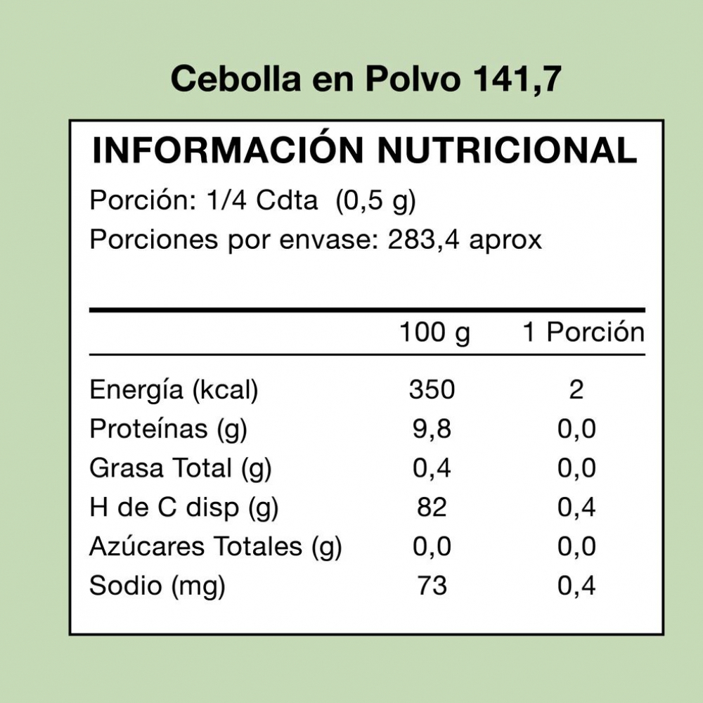 Cebolla en polvo Badia (78 g / 2.75 oz) - Miniatura 4