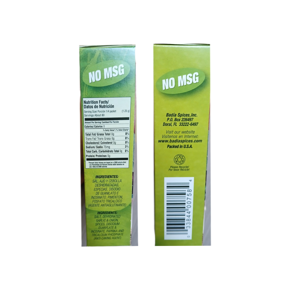 Sazón tropical Badia (100 g / 3.52 oz) - Miniatura 3