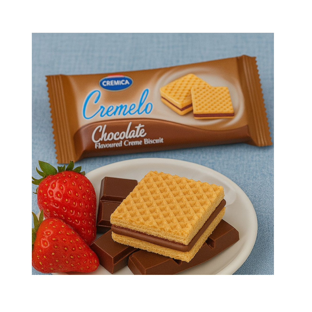 Galletas sándwich con crema sabor a chocolate Cremelo Mrs. Bector's Cremica (440 g / 15.5 oz) - Miniatura 4