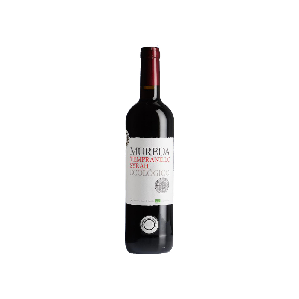 Vino tinto ecológico tempranillo syrah Mureda (750 ml) - Miniatura 3