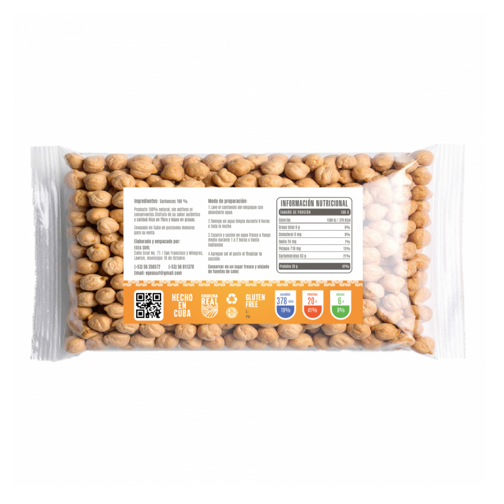 Garbanzos Cosecha Real (8 x 500 g / 1.1 lb) - Miniatura 3