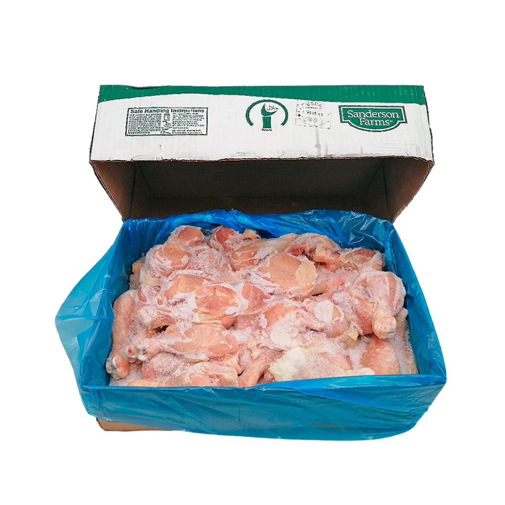 Caja de muslo de pollo Sanderson Farms (15 kg / 33 lb) - Miniatura 2