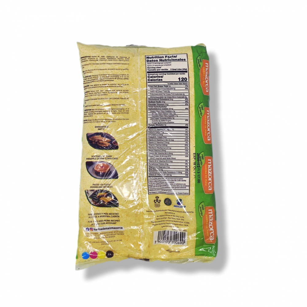 Harina de maíz (397 g / 14 0z) - Miniatura 3