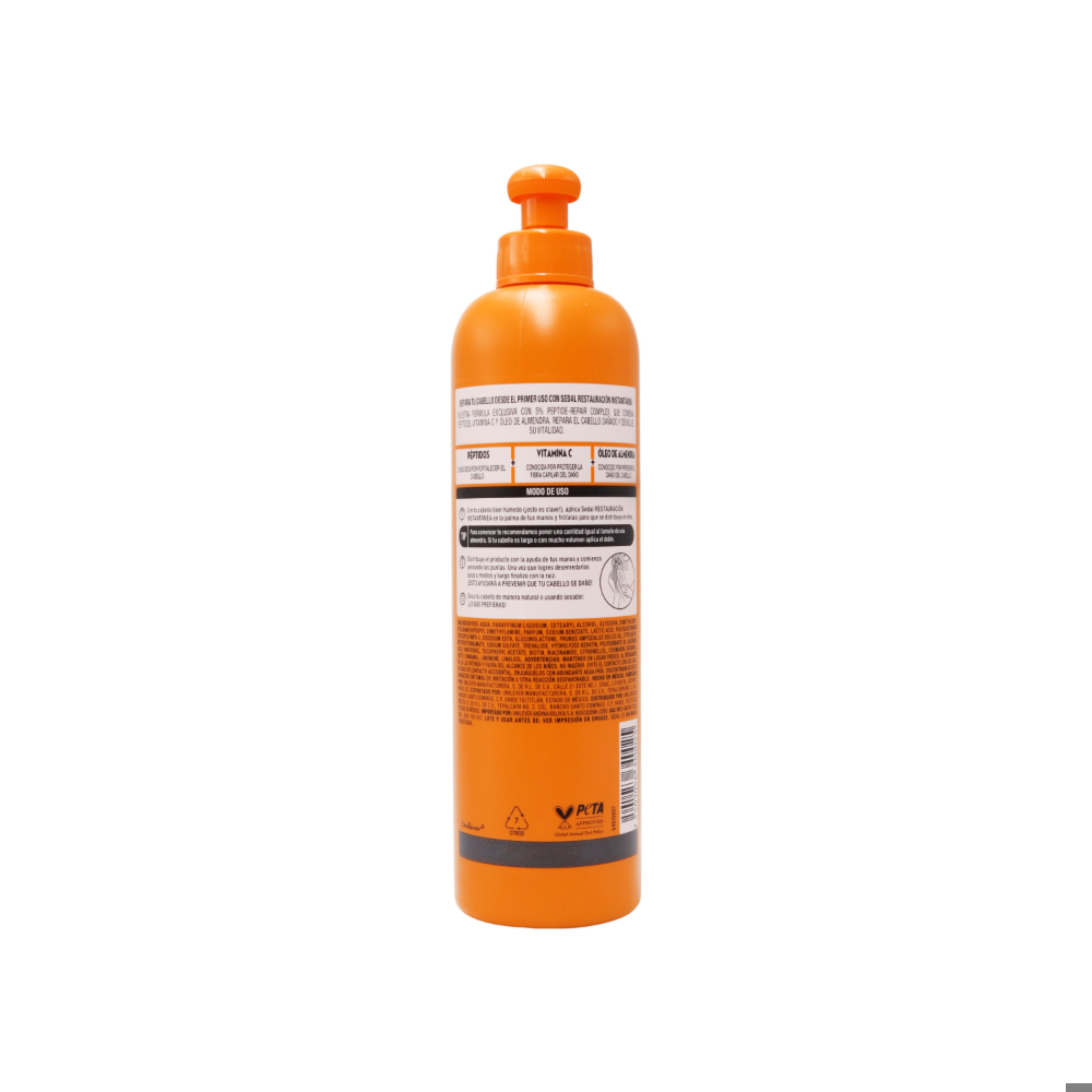 Crema para peinar Restauración Instantanea Sedal (300 ml) - Miniatura 3