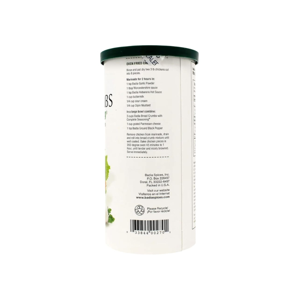 Pan rallado con sazón completo Badia (425 g / 15 oz) - Miniatura 3