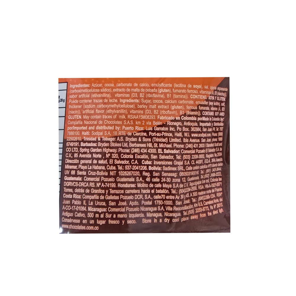 Chocolate en polvo Choco Listo (200 g / 7.05 oz) - Miniatura 3