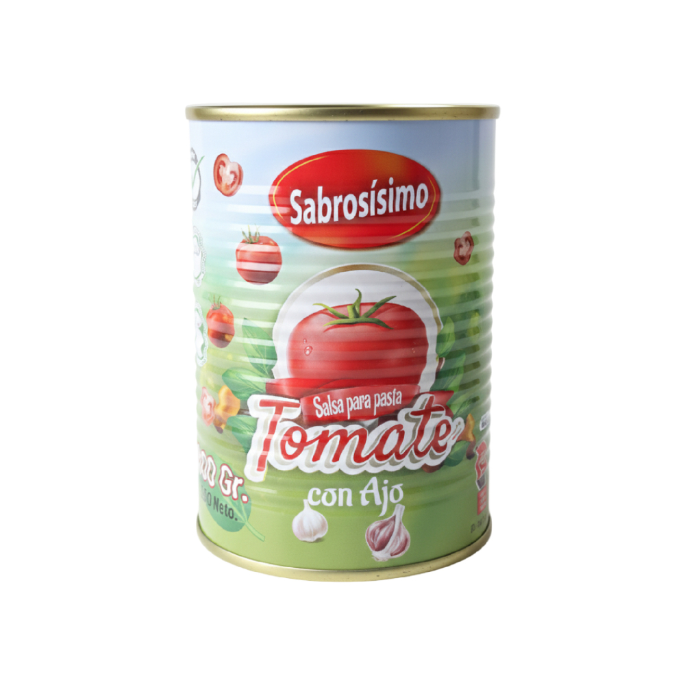 Combo Salsa de Tomate condimentada para pasta (3 x 400 g /14.10 oz) +  Verduras mixtas estilo macedonia Sabrosísimo (3 x 425 g / 14.99 g) - Miniatura 3