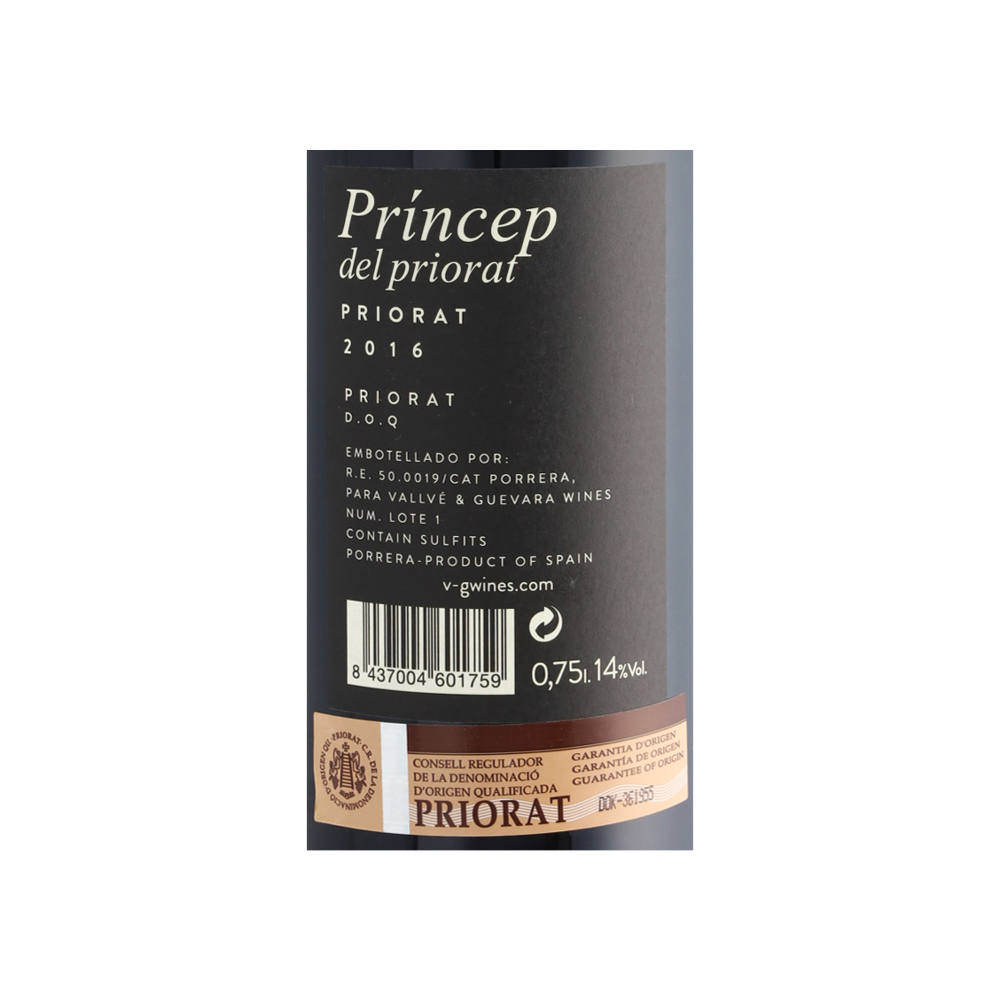 Vino tinto Príncep del Priorat (750 ml) - Miniatura 3