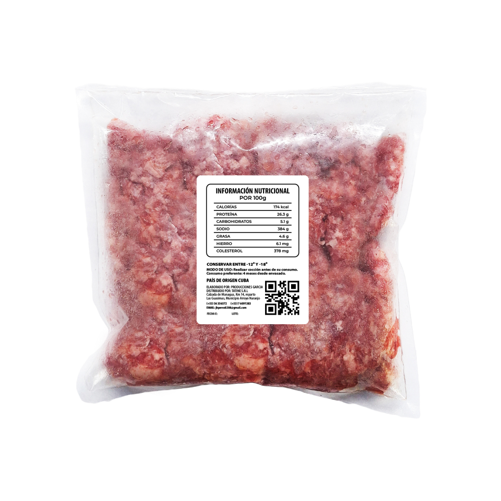 Picadillo de res de segunda LJD (5 x 500 g / 1.1 lb) - Miniatura 3