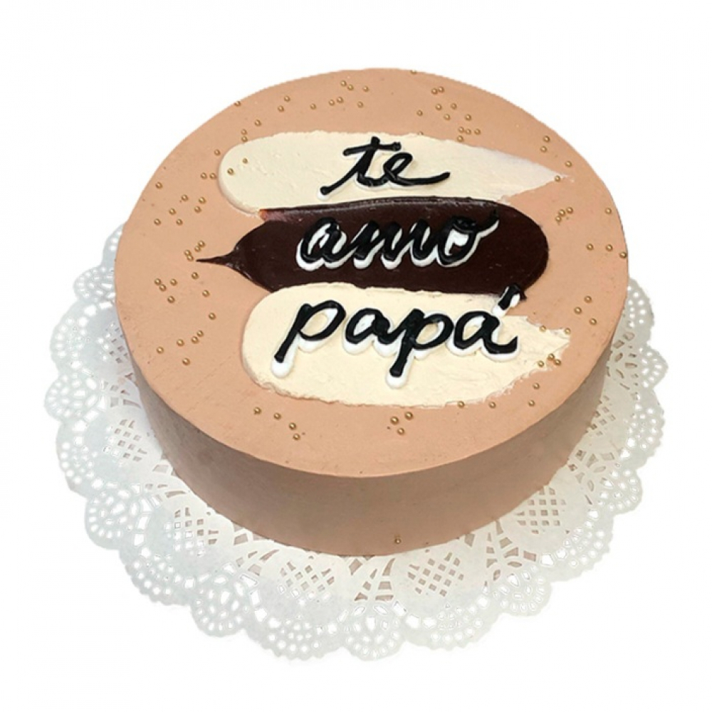Cake Te Amo Papa choco + Cerveza Unlaguer - Miniatura 3