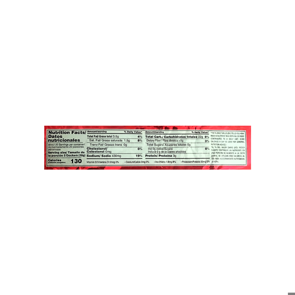 Galletas saladas Salti Crackers CoRall (595 g / 1.31 lb) - Miniatura 3