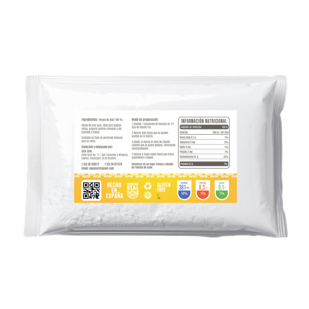 Maicena Cosecha Real (3 x 500 g / 1.1 lb) - Miniatura 2