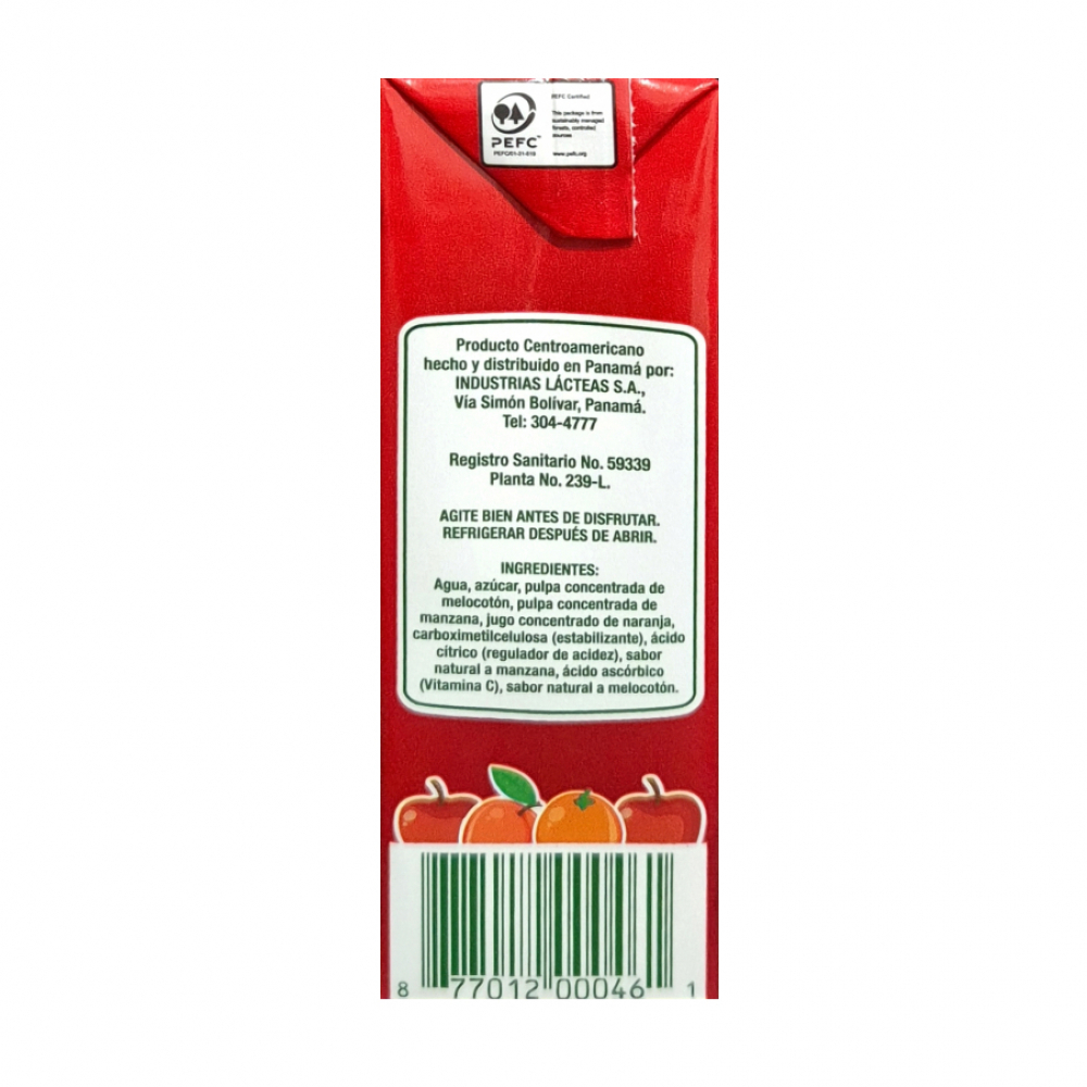 Néctar de ponche de frutas Del Prado (3 x 200 ml) - Miniatura 4