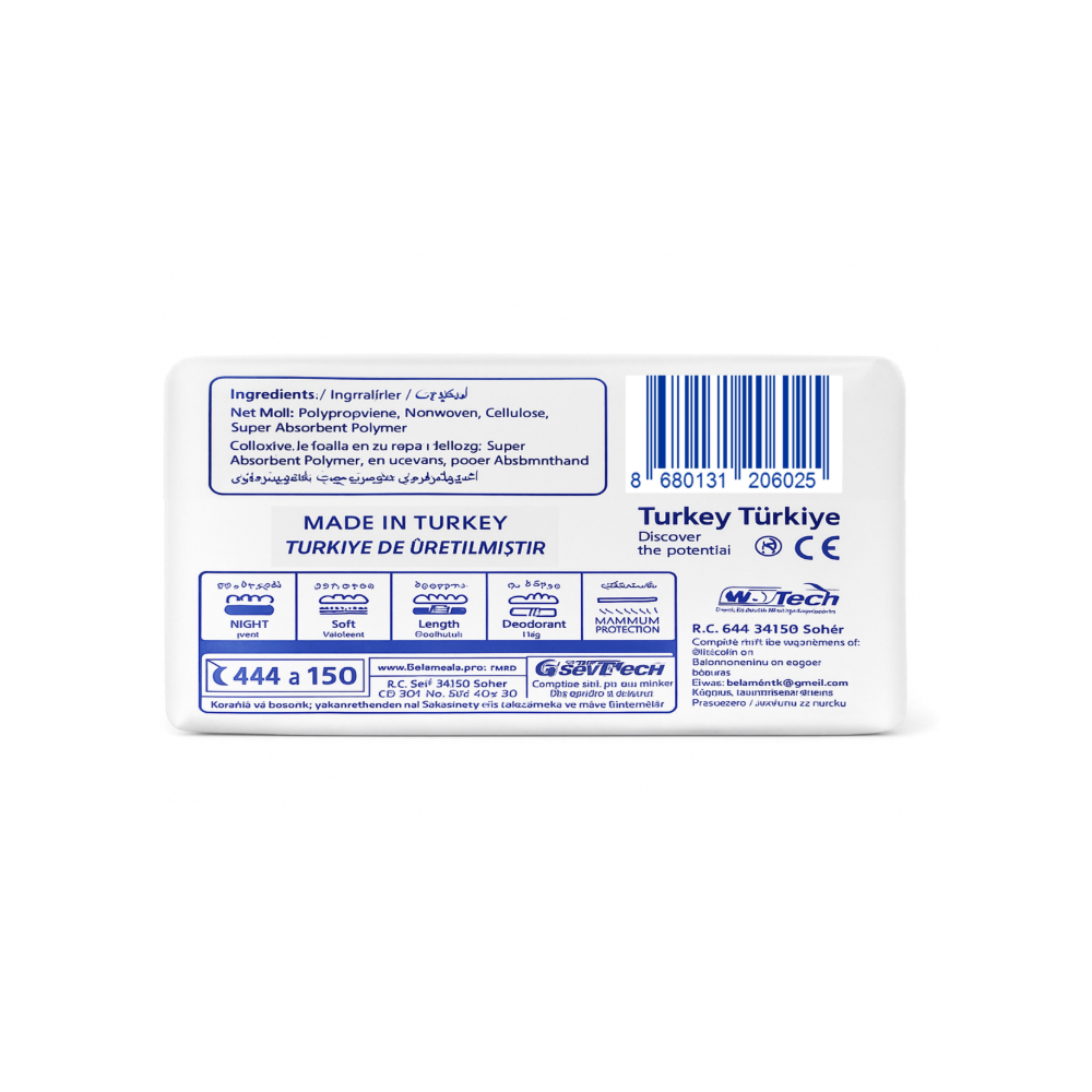 Toallas sanitarias con alas para flujo normal First Lady (9 U) - Miniatura 3