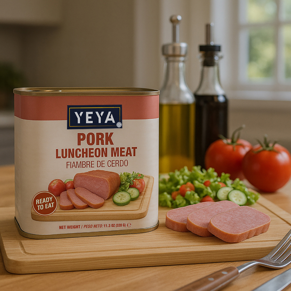 Fiambre de cerdo - spam- Yeya (3 x 320 g / 11.3 oz) - Miniatura 4