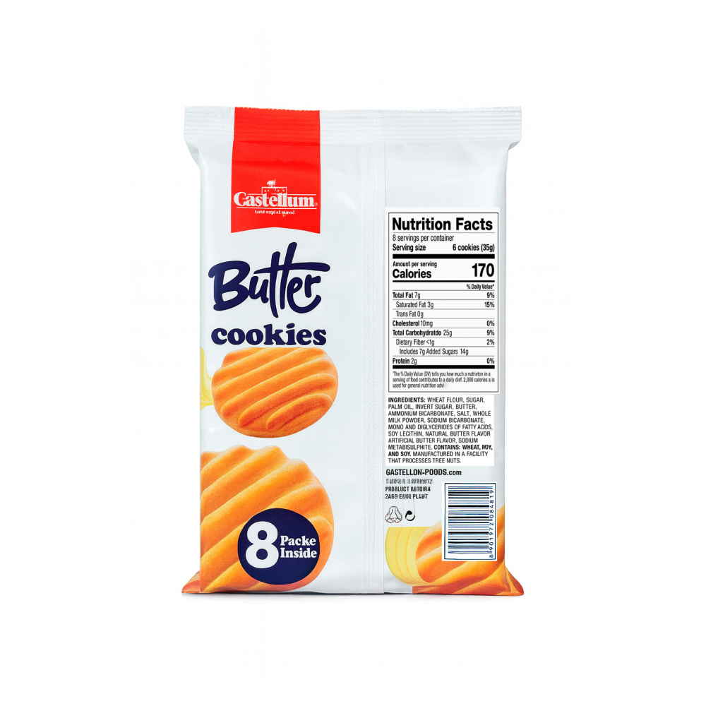 Galletas de mantequilla Castellum (3 x 280 g / 9.9 oz) - Miniatura 3